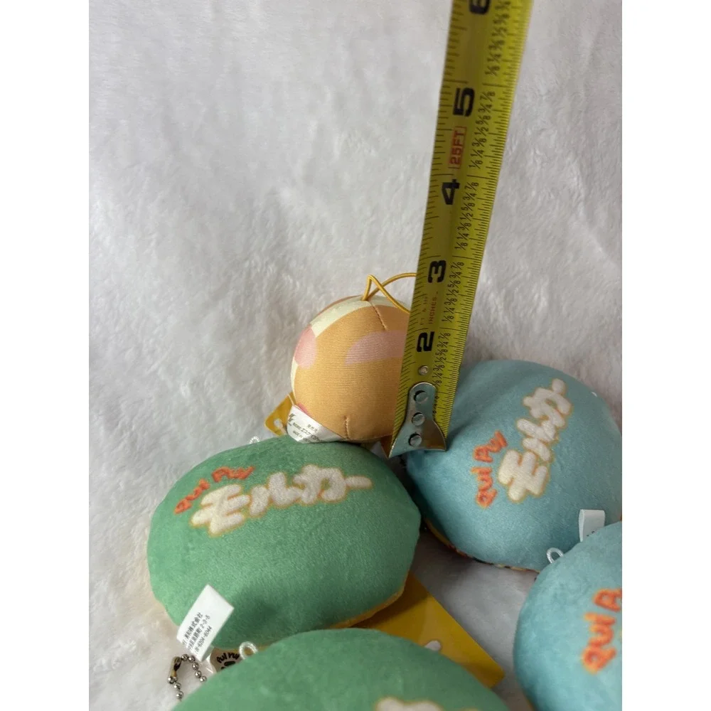 Pui Pui Molcar Cushion Ball Keychain Guinea Pig Plush Stuffed Toy 2